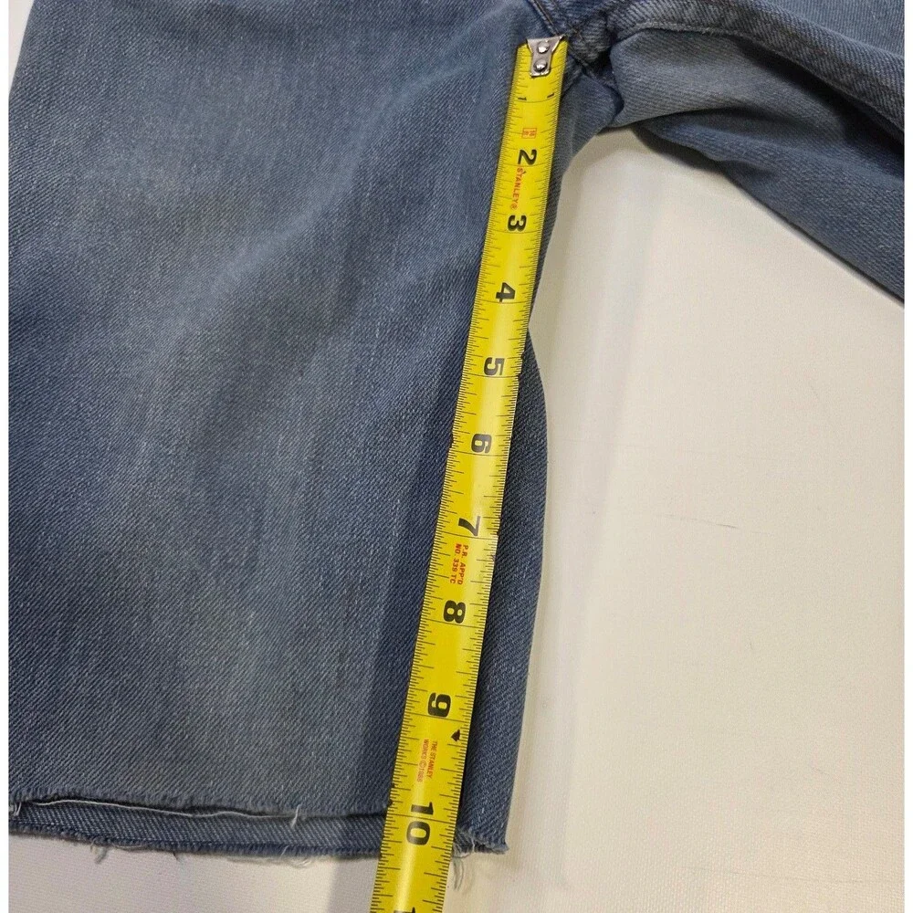 80s Levi Orange Tab Boys Cut Off Jean Shorts
